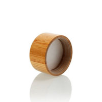 Bouchon en bois de bambou 40033 400/33 400/28 40028 GPI à visser pour bouteilles d'eau, de gin, de vodka, de tequila et de spiritueux