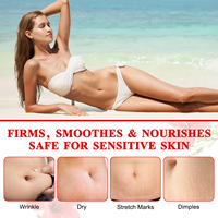 Crème pour les vergetures, soin de la peau, lotion raffermissante pour le corps, crème raffermissante pour le ventre, les bras, les cuisses et les fesses, avec du miel d'hibiscus