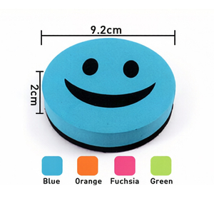 FOSKA Effaceur magnétique EVA à surface en <span class=keywords><strong>feutre</strong></span> doux, facile à saisir et à nettoyer, motif dessin animé mignon, sans traces, pour <span class=keywords><strong>tableau</strong></span> <span class=keywords><strong>blanc</strong></span> - Product Image 2