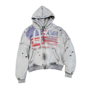 Premium Wholesale Custom Hoodie Heavyweight Cotton Fleece Oversized Unisex Casual Pullover Sweatshirt - Product Image 1