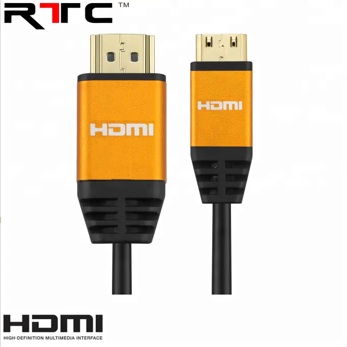 Mini HDMI to HDMI cable support 4K@60Hz laptop xbox HDTV