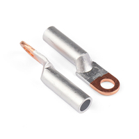 Cosses de câblage électrique bimétalliques aluminium-cuivre Qiligang DTL-1 de haute qualité, plaquées argent, 95 mm, 230 V