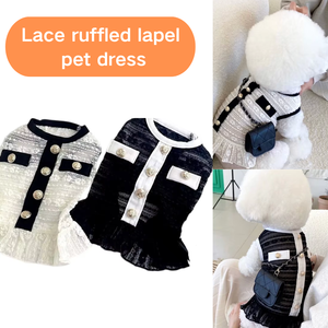 Jupe simple en tissu maillé imprimé pour animaux de compagnie, pour chats, chiens, <span class=keywords><strong>Yorkshire</strong></span> Terriers, petits chiens, vêtements de printemps et d'été - Product Image 1