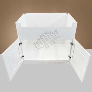 USA Warehouse Fast Delivery to Your Door 24-29.9in Plywood <strong>Apron</strong> Sink Base Cabinet White RTA <strong>Kitchen</strong> Ready Assemble - Product Image 3