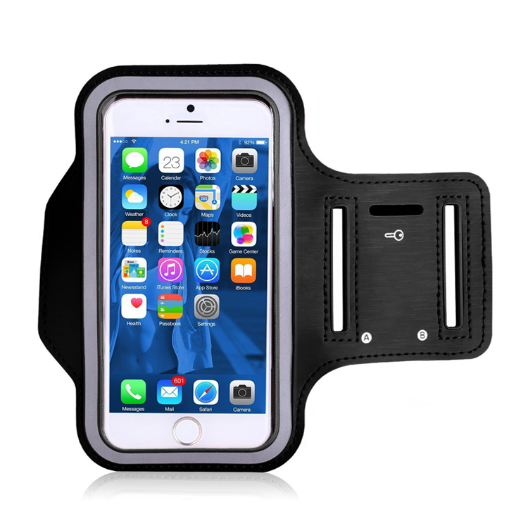 Sports Running Mobile Phone Arm Bag Armband Waterproof PU Cell Phone Arm Case for Girls