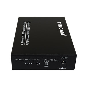 Tincam 10/100/1000Mbps 1 RJ45 1sfp sợi cổng bidi 20km Gigabit SFP phương tiện truyền thông chuyển đổi Ethernet phương tiện truyền thông chuyển đổi Cổ Phiếu - Product Image 6