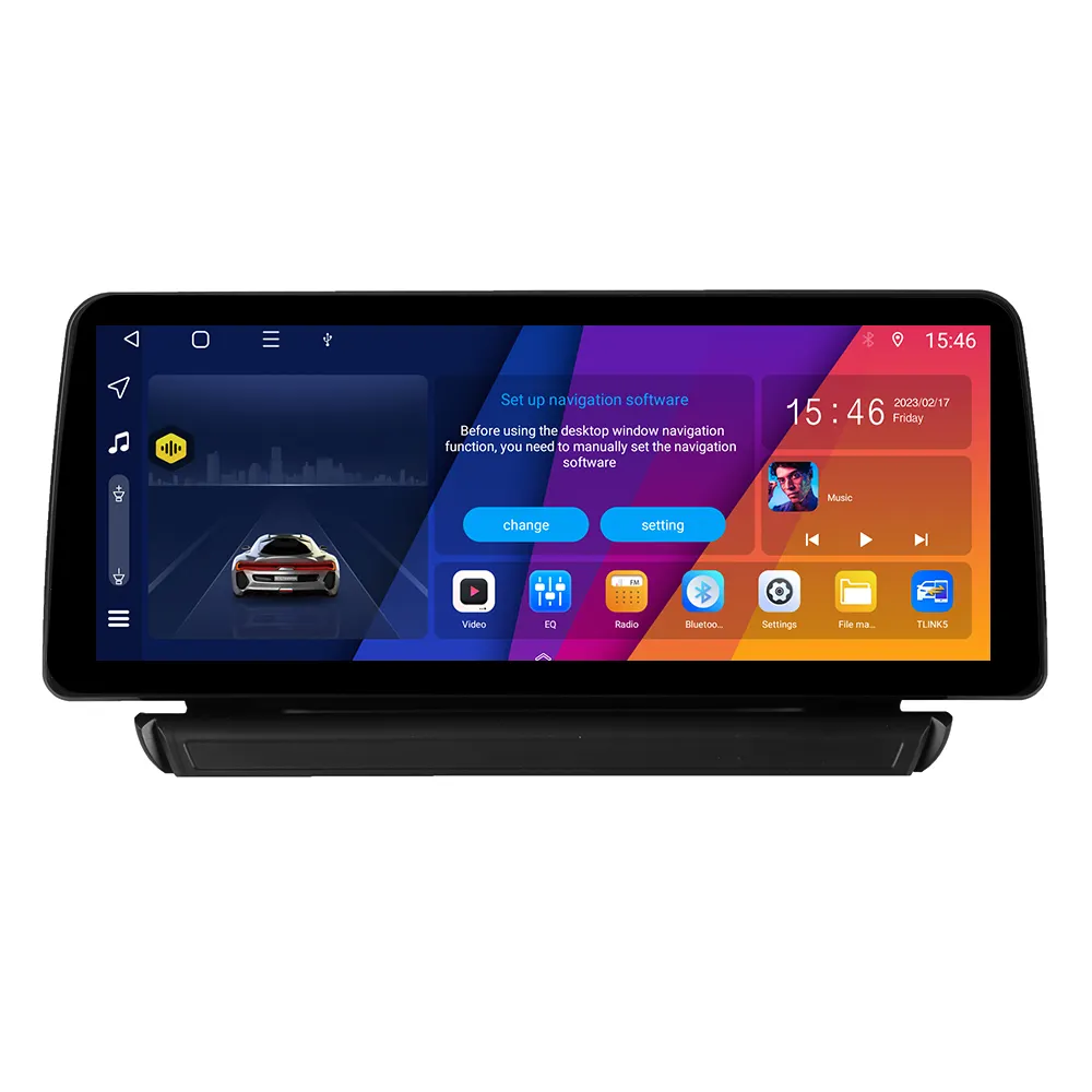 Radio Mobil layar QLED 12.3 inci In-cell, untuk Honda Envix/Crider 2019-2020 Android Octa Core DVD Stereo mobil navigasi GPS Carplay