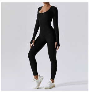 <span class=keywords><strong>Tuta</strong></span> da Yoga Fitness da donna <span class=keywords><strong>tuta</strong></span> intera da palestra <span class=keywords><strong>a</strong></span> coste senza cuciture <span class=keywords><strong>tuta</strong></span> sportiva brasiliana <span class=keywords><strong>a</strong></span> maniche lunghe - Product Image 5