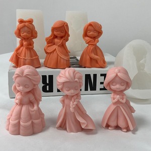 <span class=keywords><strong>Stampo</strong></span> Candela Ragazza Principessa Bambola in Gesso Pietra Diffusore in Gesso Decorazione per Aromaterapia - Product Image 6
