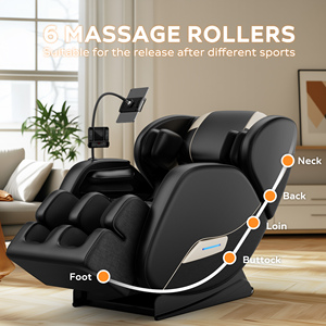 US Inventory 5-7 Days Delivery 3D <b>Zero</b> <b>Gravity</b> Chair Shiatsu Heated PU Leather <b>Recliner</b> A3 <b>Zero</b> <b>Gravity</b> Mass - Product Image 2