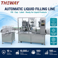 Machine à huile professionnelle automatique de bureau à 8 buses, ligne d'embouteillage de 200 ml pour huile d'olive comestible et eau, qualité alimentaire, pour usine