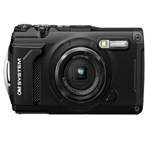 Appareil photo numérique compact OM SYSTEM Tough TG-7 noir, étanche, antichoc, macro sous-marin, vidéo 4K, zoom optique 2x-7x, CMOS - Product Image 1