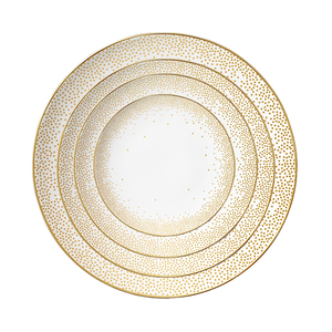 Assiettes à dîner en porcelaine fine, vaisselle de mariage, assiettes décoratives, service de table de luxe - Product Image 1