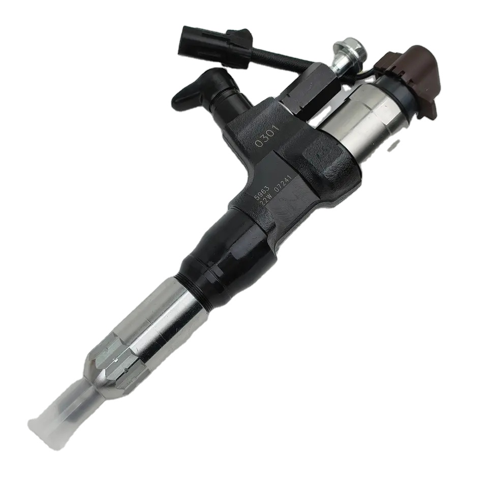 Hot Sale Common Rail Fuel Injector 095000-5963 095000-596# Diesel Fuel Sprayer 23670-E0300 For HINO