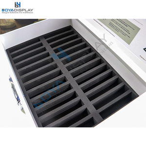 Tùy Chỉnh Kích Thước Granite Đá Cẩm Thạch Hiển Thị Đá Thạch Anh Mẫu Hộp Trường Hợp Vali - Product Image 6