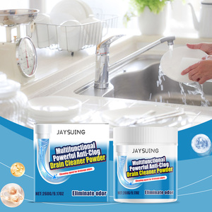 Limpiador de inodoros domésticos y fregaderos de cocina Polvo de desbloqueo de tuberías para drenaje y plomería Eficaz en tuberías obstruidas - Product Image 5