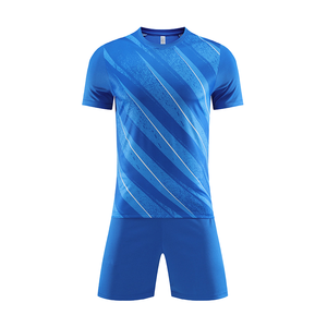 Wholesale Custom Soccer Jerseys <b>Shirts</b> Personalized Name/Number/Logo Front Printing Short Summer 100% <b>Polyester</b> Mesh Quick Dry - Product Image 2