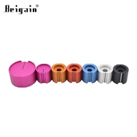 Boutons de commande usinés CNC en aluminium anodisé/acier inoxydable de qualité OEM avec services d'usinage professionnels ISO9001
