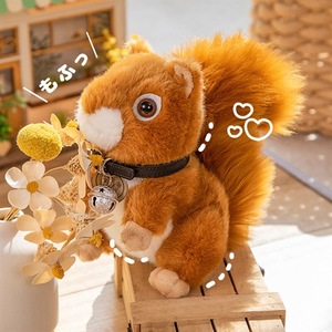 Meglio vendere in piedi postura simulata peluche peluche piccolo scoiattolo peluche giocattolo carino bambola mantello scoiattolo giocattoli di peluche - Product Image 5