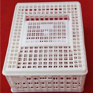 Sıcak satış en ucuz hayvan kafesleri saf plastik canlı kuşlar tavuk çiftliği için tavuk taşıma kasaları - Product Image 2