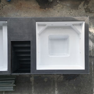 Piscina de hidromasaje de lujo para adultos, extra grande, personalizada por fábrica china, piscina exterior de 40 pies en contenedor con terraza. - Product Image 4