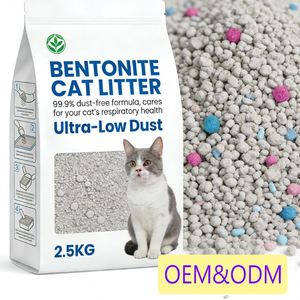 Litière pour chat Benjie écologique à base de bentonite, agglomération rapide, haute absorption, faible poussière, désodorisation, sable naturel sain – Meilleure vente - Product Image 1