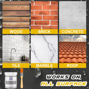 Jaysuing Agente Impermeável Invisível, Banheiro Cozinha Parede Exterior Livre Tijolo Reparação Vazamento Pintura Cola Impermeável - Product Image 5