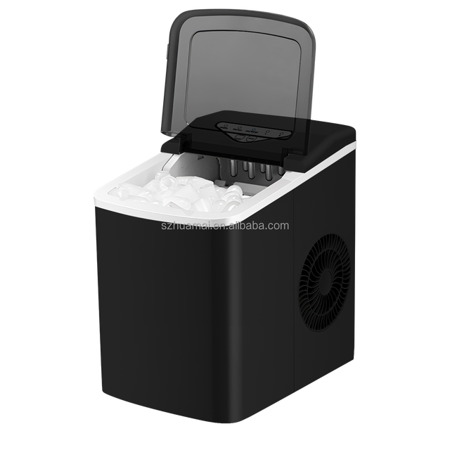 Black Color Homemade Nugget Flake Ice Maker Machine
