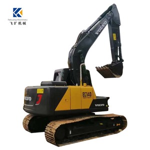 Excavadora de orugas hidráulica Volvo EC140DL de 14 toneladas usada con componentes centrales, engranaje de motor - Product Image 1