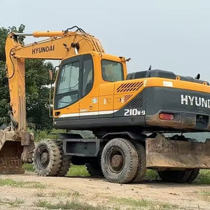 Excavadora Hidráulica Hyundai Tipo Crawler de 210w-9, 12 Toneladas, Modelo 2023, en Excelentes Condiciones, Incluye Motor de Engranajes, Excavadoras Usadas - Product Image 1