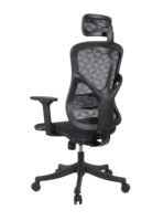 Foshan Moderne Réglable Ergonomique Chaises De Bureau En Gros Maille Rotatif Inclinable Sièges Pivotants En Métal Tissu PP Matériel