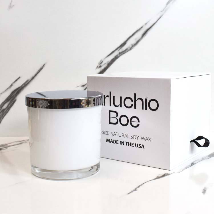 LZ 2023 Luxury Custom Logo 8OZ 10OZ 14 oz Container White Thick Empty ...