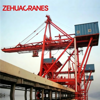Grúa Portátil para Contenedores STS Ship to Shore, Altura de Elevación Personalizada, Grúa de Puerto para Manipulación de Contenedores en Puertos Marítimos