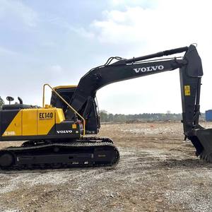 Excavatrice sur chenilles d'occasion de 14 tonnes en bon état, moteur d'origine, modèle VOLVO EC140D 2021, composants principaux PLC, prix bas - Product Image 1