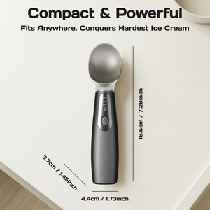 Cuillère à glace chauffante intelligente avec écran LED, outil de cuisine à chauffage rapide, cuillère à glace chauffante rechargeable - Product Image 6