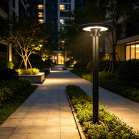 Lampe de jardin LED en aluminium 100W 80W 120W, étanche IP65, pour la décoration de cour et de chemin, directement de l'usine