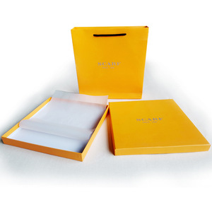 Custom Print Logo Scarf Small Silk Scarf <strong>Gift</strong> <strong>Box</strong> <strong>Empty</strong> <strong>Box</strong> Packaging Carton Rigid Orange Black Square <strong>Box</strong> With Lid and Base