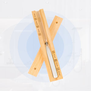 <span class=keywords><strong>Sablier</strong></span> rotatif visuel <span class=keywords><strong>en</strong></span> bois de pin pour sauna sec mural moderne et écologique de 15 minutes - Product Image 5