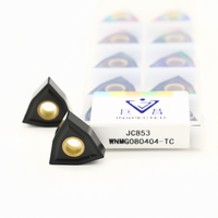 Jvchang - Insertos de Carburo WNMG080408 de Alta Calidad, Recubiertos de Tialn, para Hierro Fundido, Herramientas de Torneado Externo, Personalizables OEM, Cortador de Torno CNC