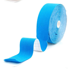 Bande de kinésiologie en coton pré-découpée 5 cm avec logo pour les genoux, soutien musculaire élastique, protection sportive, unisexe, bande de physiothérapie - Product Image 4