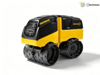Compacteur de sol télécommandé d'occasion BOMAG BMP8500 1,5 tonne avec moteur Kubota, pompe et roulement, norme EPA EURO 5, puissance 18 kW