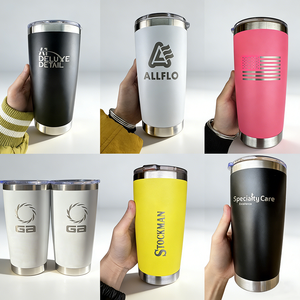 Vaso Térmico de Acero Inoxidable de 20oz con Logotipo Personalizado, para Vino, Cerveza, Viajes, Mantiene Bebidas Calientes y Frías, con Pajilla - Product Image 4
