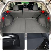 Trouvez un pare-soleil de coffre arrière rétractable similaire pour SUV noir, protection de coffre pour Toyota Corolla Fielder 2015-2019