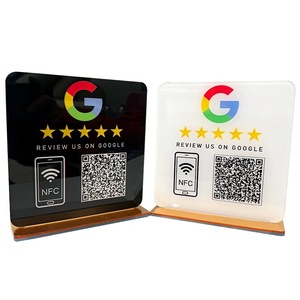 Expositor QR para Redes Sociales Artful Cosmos 2024, Precio de Fábrica, para Tiendas, Expositor Resistente para Mostrador - Product Image 3