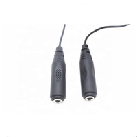 Micrófono de Cápsula para Grabadora de Voz, Micrófono con Conector Hembra de 6.35mm para Teléfono Móvil