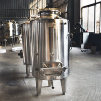 100L à 1000L Vin De Fruits Équipement De Stockage Réservoir Cuve de Fermentation