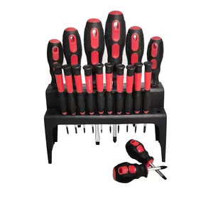 Phillips and Slotted Magnetic Screwdriver Set 18pcs Precision Screwdriver Bit Combination