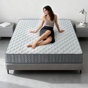 Colchón Moderno King/Queen Size, Duradero, Ortopédico, Transpirable, Ecológico, con Resortes Ensacados, Grado Hospitalario, Enrollable en Caja, para el Hogar, Ailif - Product Image 1