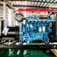 Groupe électrogène diesel commercial de qualité industrielle à service continu 380V 220V 50Hz pour la reprise de service des communes au Cameroun