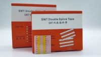Ruban de jonction SMT jaune haute viscosité PET non-dégommant pour SMT profond, double ruban de jonction